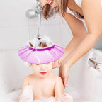 Baby Bath Head Cap Visor Shower Bathing Protection Cap Wash Hair Shield for Baby Toddler Kids Bathing Hat