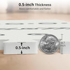 Baby Foam Play Mat, PIGLOG 72x48 Baby Crawling Mat, Floor Mats for Kids for Infants with Interlocking Tiles, Toddler Playmats for Indoor and Outdoor, Easy to Clean Playroom Mats, (Symbol+Bohemia)