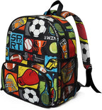 Toddler Backpack for Boys 3-8: Preschool Kindergarten Backpack - Cute Kids Backpacks for Boys-Sport