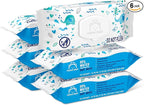 Amazon Brand - Mama Bear 99% Water Based Baby Wipes, Hypoallergenic for Sensitive Skin, Fragrance Free, 432 Count (6 Packs of 72)