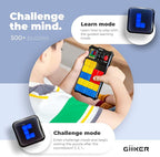 GiiKER Super Slide Puzzle Games, Original 500+ Challenges Brain Teaser Puzzle, Toys for Kids, Travel Games Birthday Gifts Easter Stocking Stuffers for Boys Girls, Activities for Road Trips - Lavender