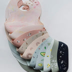 Loulou Lollipop Soft, Waterproof Silicone Feeding Bib for Babies and Toddlers