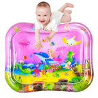 ZHUYNXIR Extra Big Infant Toys, Tummy time Toys, Baby Pink Water Play mat, Fun Early Development Activity Play Center for Newborn,Mermaid Pink 39.5x31.5 in.