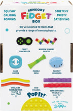 Chuckle & Roar Sensory - 10pk Sensory Fidget Box - Tactile and Sensory Engagement Play - Preschool Friendly - Safe and Durable - Ages 3 and up