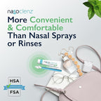 Pro: Nasal Cleansing Kit – Gentle Wand & Nasal Antiseptic Gel, Nose Cleaner and Nasal Moisturizer for Dry Nose & Sinus Relief (Mint 1 Count, up to 120 uses)