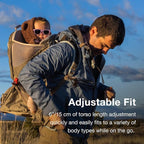 Osprey Poco LT Lightweight Child Carrier Backpack - Compact, Travel-Ready Kid Carrier with Sunshade and Adjustable Fit - Lightweight, Comfortable Hiking Carrier for Toddlers