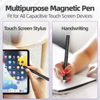 Magnetic Fidget Pen Toys - Multifunctional Writing Novel Pen for Friends, Kids, Boys, Girls, Teens 8+, Office Teacher Birthday Party Gifts, Stress & Anxiety Relief(Black)