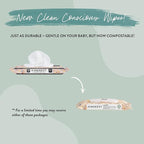 The Honest Company Clean Conscious Multi-Use Wipes | Hypoallergenic + Unscented for Sensitive Skin | Over 99% Water, Compostable, Plant Based, Baby Wipes | Terrazzo, 36 Count