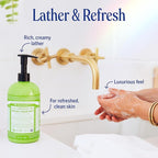 Dr. Bronner's - Organic Sugar Soap (Lemongrass, 64 Ounce) - Made with Organic Oils, Sugar and Shikakai Powder, 4-in-1 Use: Hands, Body, Face and Hair