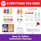 Doctor Jupiter My First Science Kit for Kids Ages 4-5-6-7-8 | Birthday Gift Ideas for 4+ Year Old Boys & Girls | Toy Stem Kit with 100+ Experiments | Learning & Educational Projects