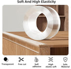 Baby Proofing Edge Protector for Baby 32.8ft Clear Edge Protector Strip Safety Corner Guards Child Proof Corner Bumper for Furniture