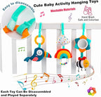 Pau1Hami1ton Baby Stroller Arch Toys, Car Seat Toys,Bouncer Toy Bar/Mobile for Bassinet,Adjustable Baby Hanging Toys Fit for Crib Bed,Stroller,Car Seat.S-19(Bee)