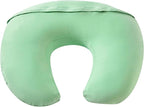 Nursing Pillow, Plus Size Breastfeeding Pillow Original Support for Baby Boys Girls Breastfeeding Essentials, with Removable Soft Cotton Cover (Green, Standard (23.62 * 18.11 * 5.91 Inches))