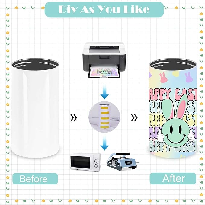 Kids Sippy Cup & Todder Bottle, 10 Pack - 12 Oz Stainless Steel, in Style & Colorful Sublimation Design