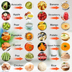 Baby Food Blender & Food Maker, Baby Blender, Food Puree Machine, Baby Food Grinder For Fresh Fruit, Veggies & Meat, Easy To Use & Easy To Clean Baby Feeding Essentials, Shower Gifts