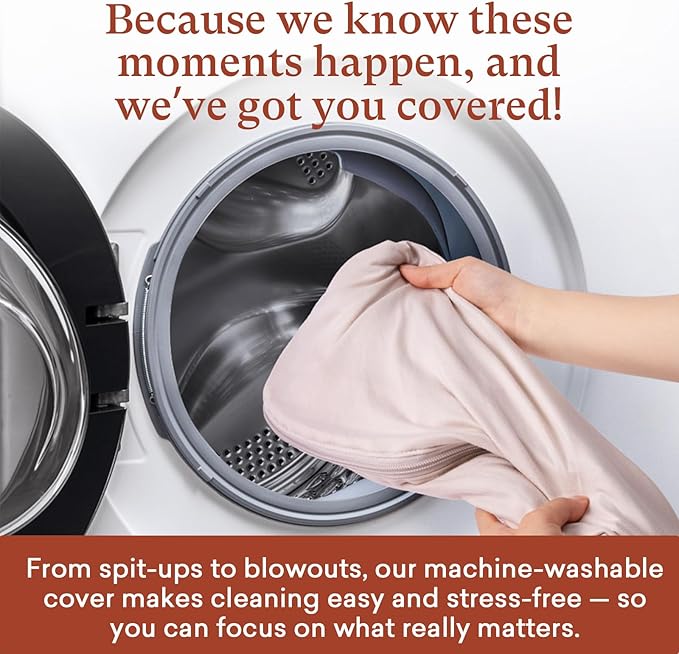 Nursing Pillow Covers ONLY Compatible with My Brest Friend Nursing Pillow (2 Pack Covers-Pillow NOT Included)