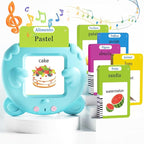 Bilingual Talking Flash Cards for Toddlers, 224 Sight Words Spanish and English Learning Flashcards for Kids, Autism Pocket Speech Therapy Toys, Española Vocabulary