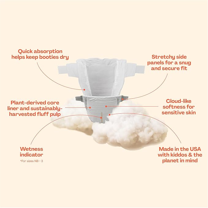 Hello Bello Premium Baby Diapers Size 6 I 68 Count of Disposable, Extra-Absorbent, Hypoallergenic, and Eco-Friendly Baby Diapers with Snug and Comfort Fit I Surprise Boy Patterns