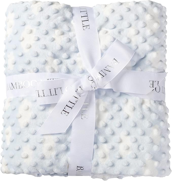 Ultra-Soft Baby Blanket - Lightweight & Breathable, Neutral Newborn Designs, Cloud Baby Crib, Infant, Toddler - 47"x47" Large