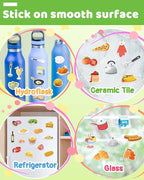 Benresive Reusable Sticker Book for Toddlers 2-4 Years, Fun Travel Stickers for Kids, Waterproof Sticker Books for Toddlers 1-3, Crafts Activities for Todddlers 1-3 2-4 3-5 - Kitchen