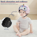 MamboBaby Head Protector Helmet, Breathable Baby Head Protector for Crawling and Walking, Infant Soft Helmet, Anti-Collision, Ultra-Lightweight, Expandable and Adjustable Age 10-24 Months