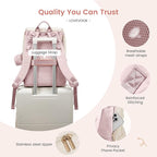 LOVEVOOK Diaper Bag Backpack, Baby Travel Bags for Boys & Girl, Toddler Waterproof Diaper Bag w/Changing Pad, Stroller Straps, Pacifier Case, Newborn Essentials Must Haves Mom