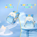 SUN EIGHT Kids Backpack for School Cute Dog Backpack for Kids Lightweight Elementary Bookbag with Coin Purse Kindergarden School Bag(Dog)