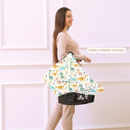 Multi-use Carseat Covers Breastfeeding Cover - Car Seat Covers for Babies, Stretchy Carseat Canopy Cover, Boys and Girls Shower Gifts (Colours Dinosaur)