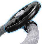 Accmor Stroller Steering Wheel Toy, Pretend Driving Simulated Steering Wheel for Baby Stroller Shopping Carts, Universal Detachable Funny Stroller Shopping Carts Toy Attachment Accessories