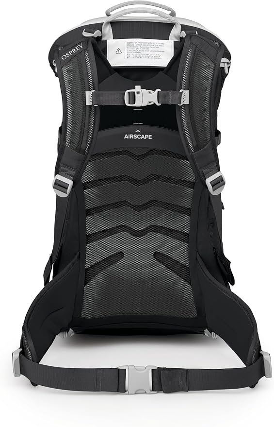 Osprey Poco SLT Lightweight Child Carrier Backpack - Slimmed-Down Hiking Carrier for Toddlers with Safety Harness, Sunshade, and Ventilated Backpanel - Lightweight Travel-Friendly Option