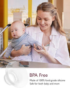 Momcozy Original Replacement Accessories for Upgraded Mobile Flow | Upgraded M9,Original Upgraded M9 Breastfeeding Parts, Inserts 15/17/19/21mm