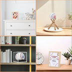 Baby Handprint & Footprint Kit with Photo Frame, Baseball Stand & Display Case – Perfect Newborn Keepsake, Baseball Baby Shower Gifts New Dad First Parent's Father's Day Gift