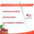 GreenFist Foaming Hand Soap Refills Almond Cherry Scent Jug Foam Refill Made in USA, 128 ounce (1 Gallon)