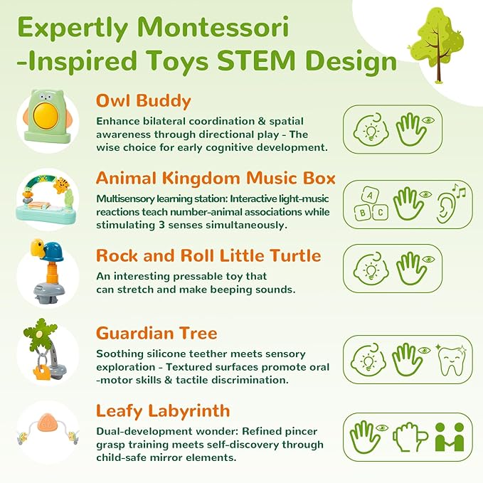 Time Followers® 6-in-1 Baby Activity Center | Jumpers and Bouncers | 4 Stage Grow Stationary Standing Toddler Play Table | Shower Gift | Infant Essential for Baby Ages 6-36Month (Beige)