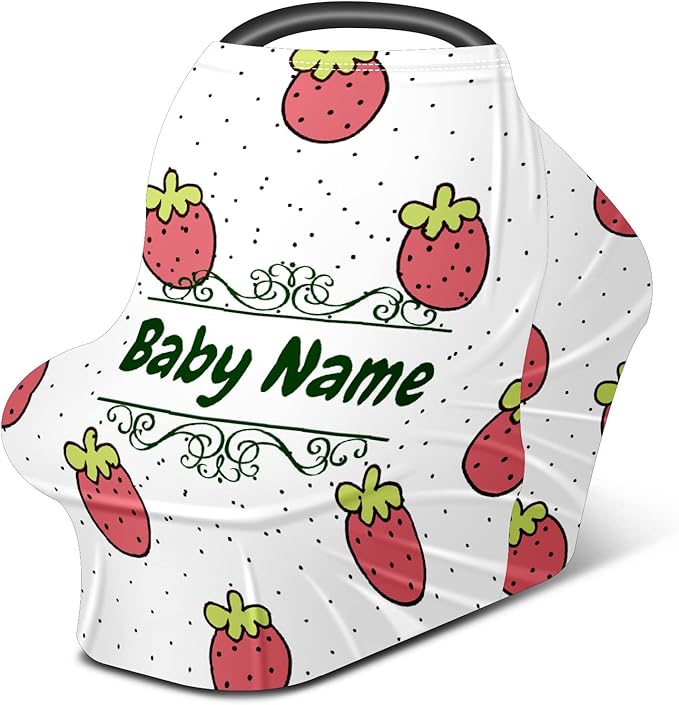Baby Car Seat Stroller Cover Nursing Cover New Mom Breastfeeding Scarf Soft Stretchy Infant Carrier Cover Car Canopy Coverage