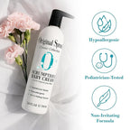 Original Sprout Scrumptious Baby Cream, Gentle Moisturizing Cream for Dry, Sensitive Skin & Diaper Rash, Non-Greasy Baby Lotion with Zinc Oxide & Calendula for Face & Body, 24 fl oz