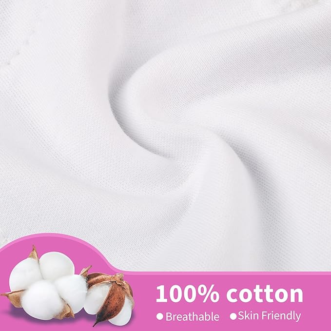 BIG ELEPHANT 10-Packs Training Underwear Absorbent Toddler Potty Trained Pants for Boys and Girls, 12 Months - 9 Years