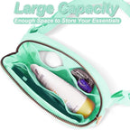 Fanny Pack Belt Bag Crossbody Bags with Initials Letter Patch Trendy Stuff for Teens Cute Stuff Birthday Gifts for Teenager Girls | Light Green,Initial C