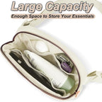 Gifts for Girls Teens Kids - Birthday Gifts for Daughter Sister Her,Teen Girl Essentials,Travel Essentials,Cute Teen Trendy Stuff Waist Packs Belt Bag Crossbody Bag | Cream,Initial V