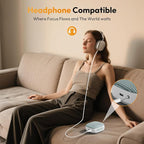 Portable Sound Machine with Night Light, White Noise Sound Machine for Sleeping, 20 Soothing Sounds, Headphone Jack,Long-Lasting Power, Timer, Mini White Noise Machine for Travel Home and Office,Green