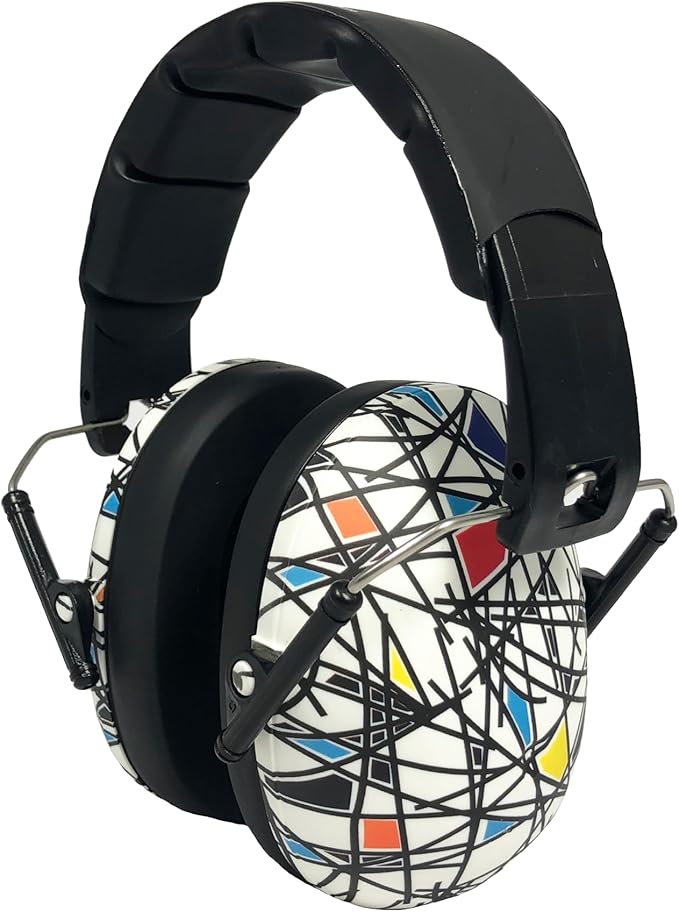 BANZ Kidz Earmuffs 2 Years & Older - Loud Noise Cancelling Kids Headphones & Toddler Ear Muffs, Size Adjustable