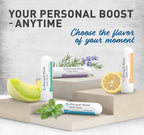 Nasal Sticks, Natural Sinus Inhaler Stick, Menthol Inhaler, Nasal Inhaler Stick 4PK (Winter Chill, Citrus Kick, Lavender Dream, Melon Rush)