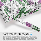 Wet Bag, Wet Dry Bag, Wet Bag for Swimsuit, Travel, Beach, Pool, Diapers, Dirty Yoga Gym Clothes, Makeup Bag, Waterproof Tropical Palm Leaves Decor Jungle Palm Leaf Favors