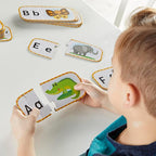 Learning Resources Alphabet Puzzle Cards, Kindergarten Readniness, Self Correcting Puzzles, Ages 4+