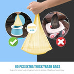 Portable Potty for Toddler Travel Foldable Potty Seat for Toddler Training Toilet for Kids Boys Girls Car On The Go Potty Travel Toilet Chair for Camping Park Indoor/Outdoor (Blue)