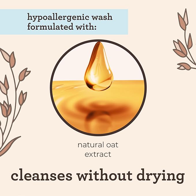 Aveeno Baby Wash & Shampoo for Hair & Body, Tear-Free, Fresh, 8 Oz