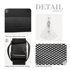 Baby Sling Carrier Newborn to Toddler Adjustable One-Shoulder Design with Hip Seat Support, Labor-Saving Baby Wraps Carrier 10-30 lbs(Mesh,Black)