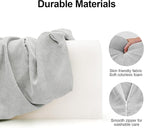 Bed Rail Bumpers Protector, Hospital Bed Rails Padding, Loft Beds and Bunk Beds Bumpers Protector, Premium Soft Memory Foam - Anti-Bump | Fall Prevention, 90x14x20cm, Gray