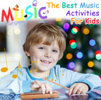 LOOIKOOS Toddler Musical Instruments, Eco Friendly Music Set for Kids Preschool Educational, Natural Wooden Percussion Instruments Musical Toys for Boys and Girls with Storage Bag