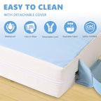 Booster Seat for Kitchen Chair with Adjustable Straps, Toddler Booster Seats for Dining Table Portable for Travel Camping Eating, Booster Cushion for Table for Baby Child Infant Kid Boy Girl